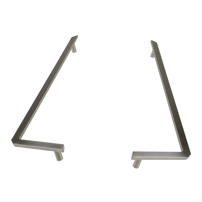S.Steel Large Pull ( Left )