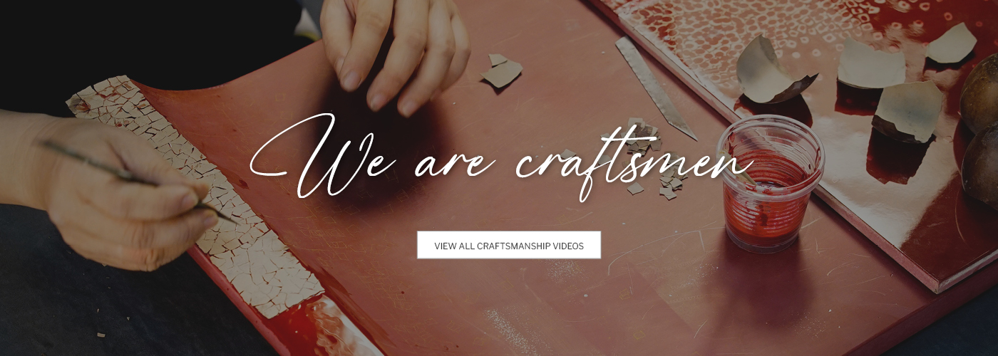 We are craftsmen